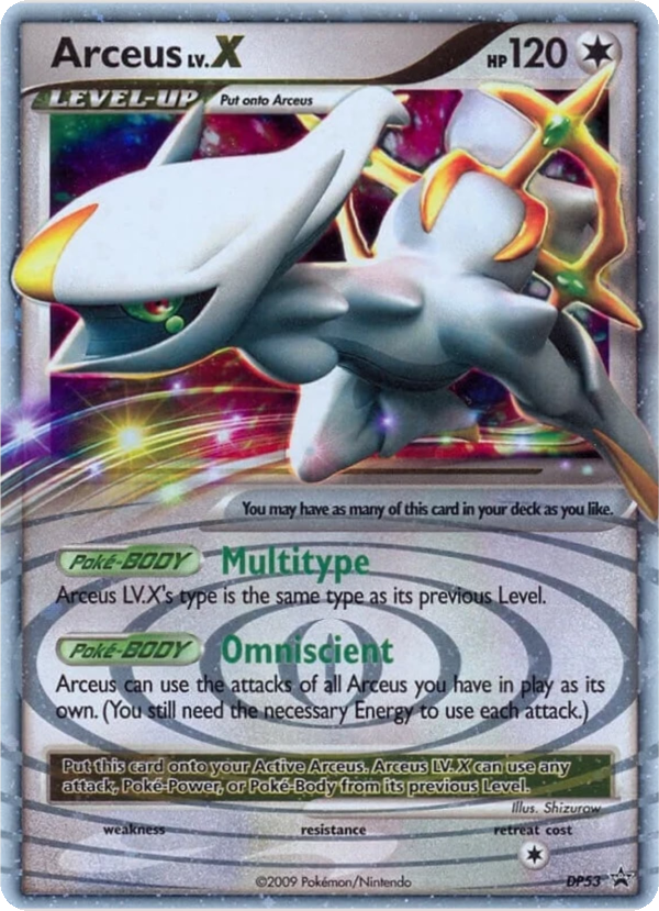 Arceus LV.X #DP53