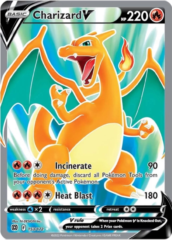 Charizard V (Full Art) #153/172