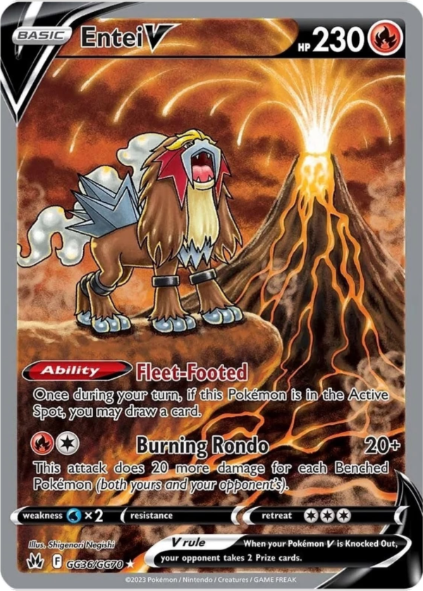 Entei V #GG36/GG70