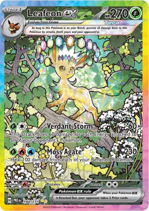 Leafeon ex #144/131