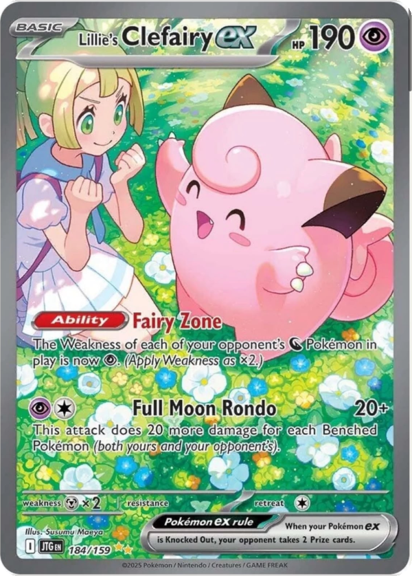 Lillie's Clefairy ex #184/159