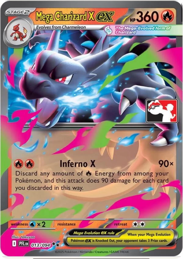 Mega Charizard X ex #013/094