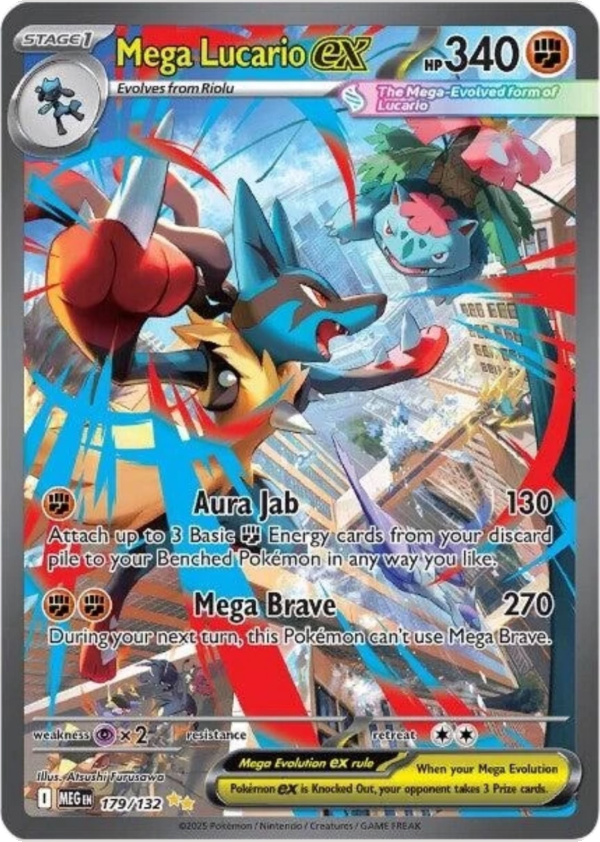 Mega Lucario ex #179/132