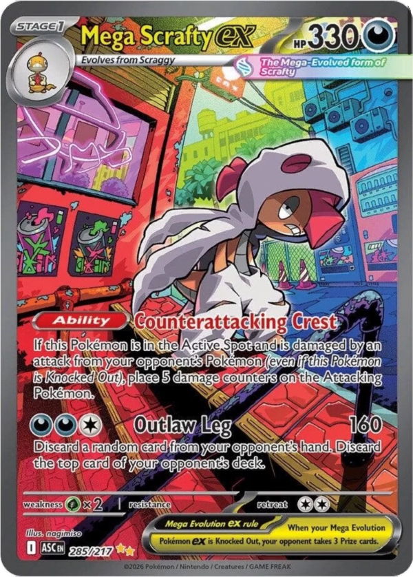 Mega Scrafty ex #285/217