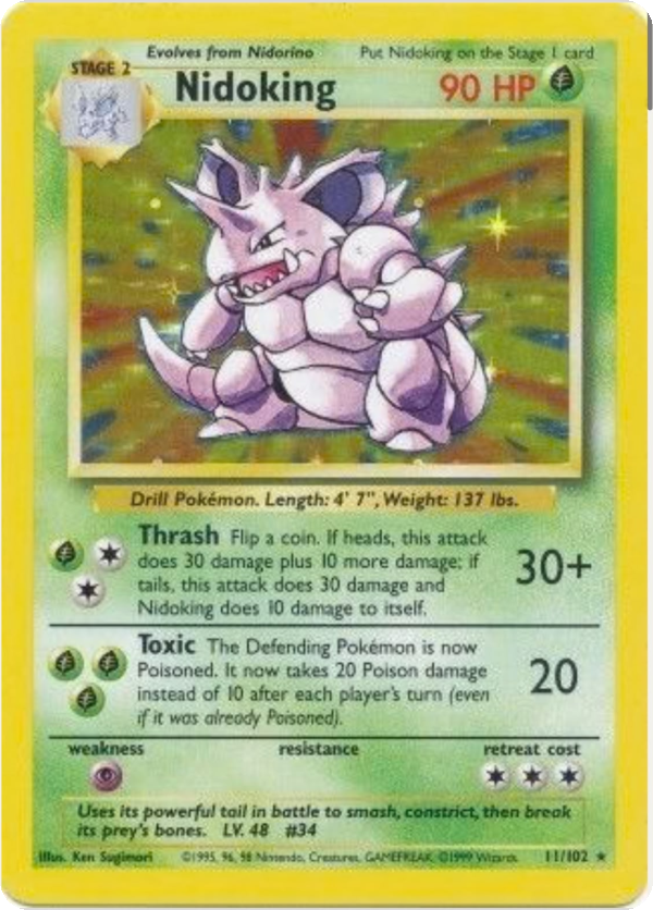 Nidoking #011/102