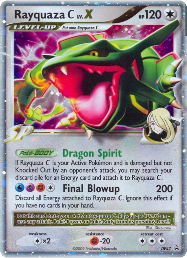 Rayquaza C LV.X #DP47