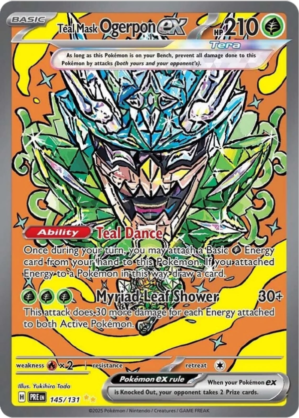 Teal Mask Ogerpon ex #145/131