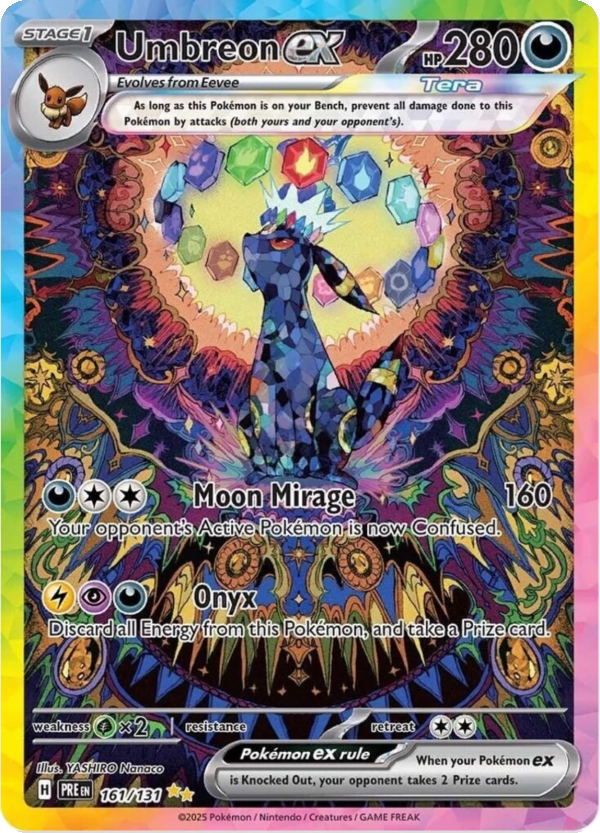 Umbreon ex (161/131) (SV: Prismatic Evolutions)