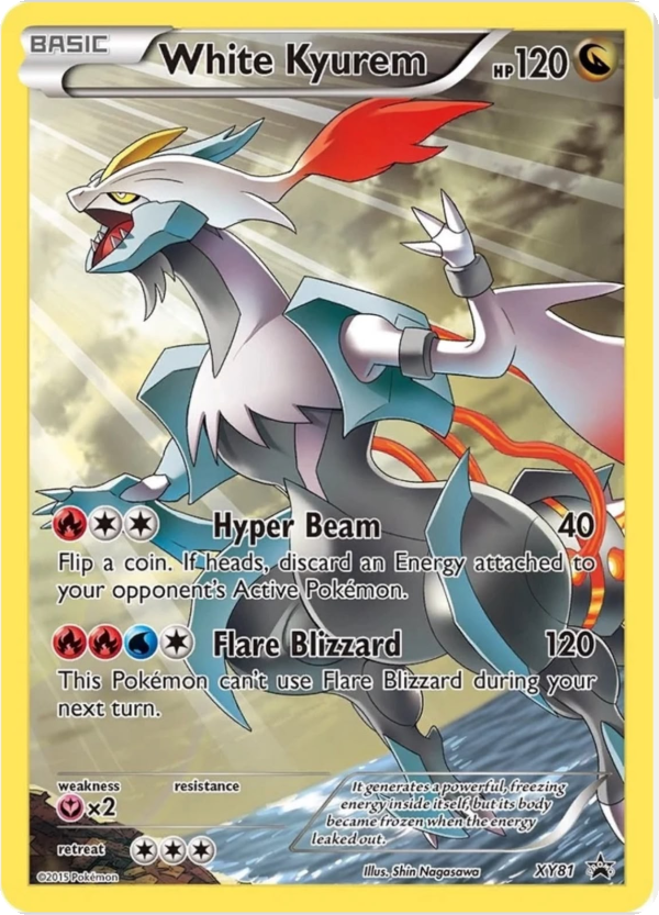 White Kyurem (Full Art Promo) #XY81