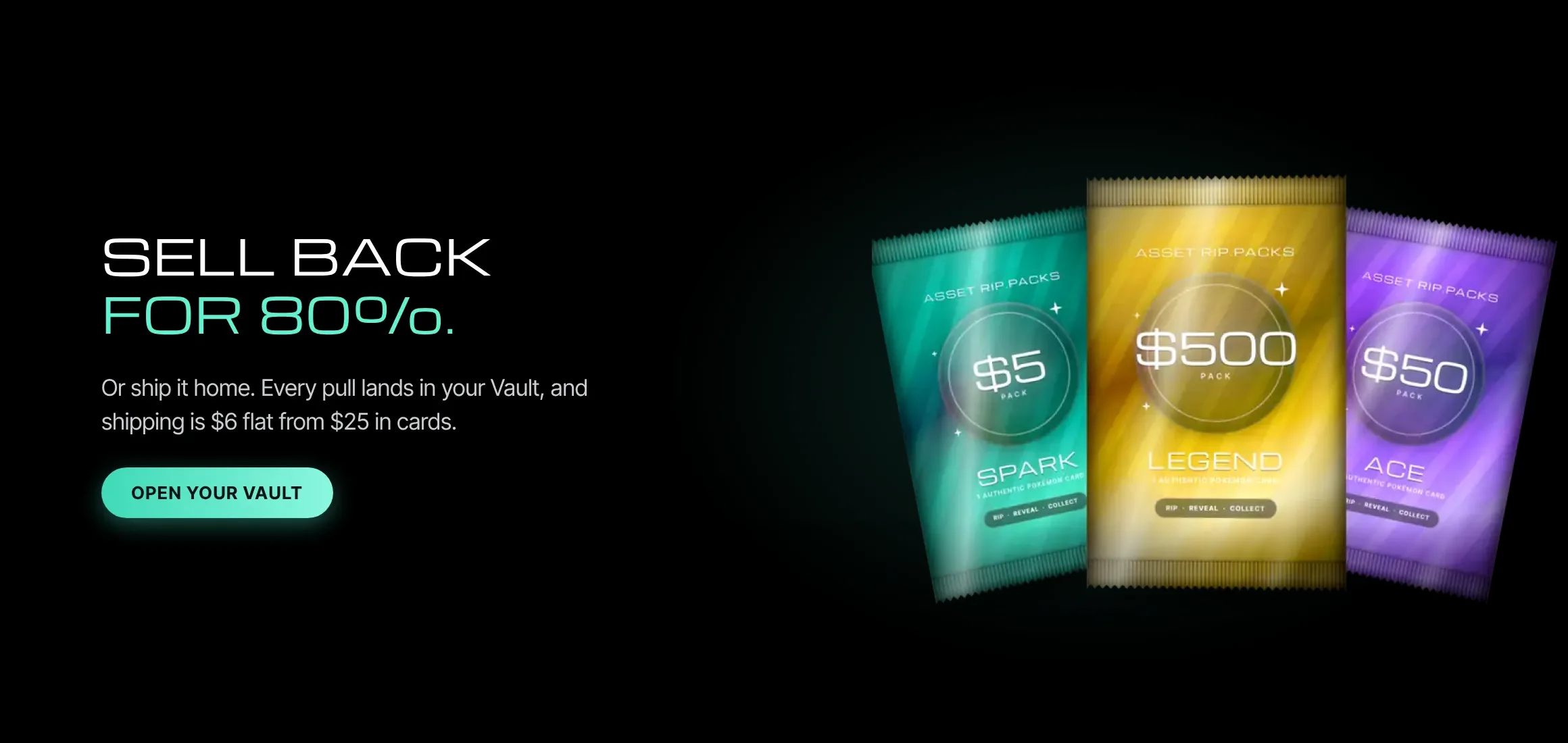 Sell back for 80%