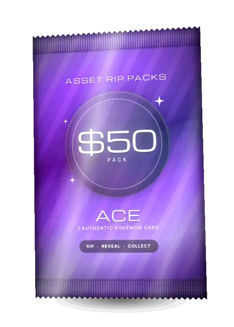 Ace Pack - $50 Pokémon card pack