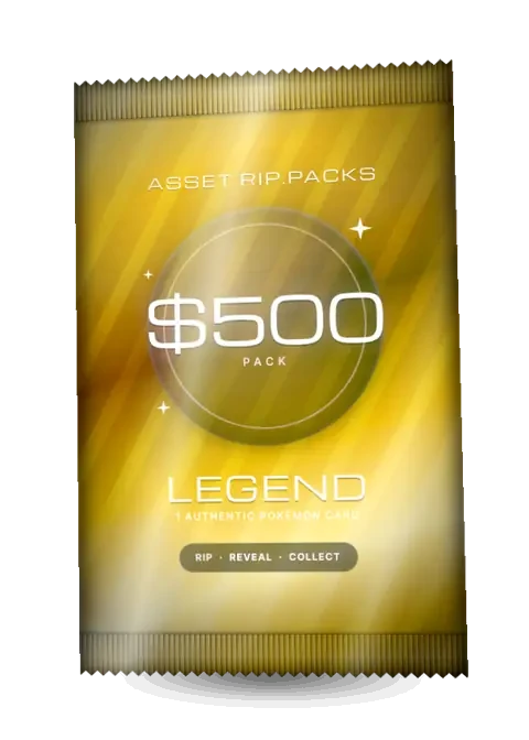 Legend Pack - $500 Pokémon card pack
